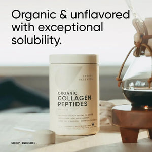 SPORTS RESEARCH - Sports Research Organic Collagen Peptides 300Gr. - The Red Vitamin MX - Suplementos Alimenticios - {{ shop.shopifyCountryName }}