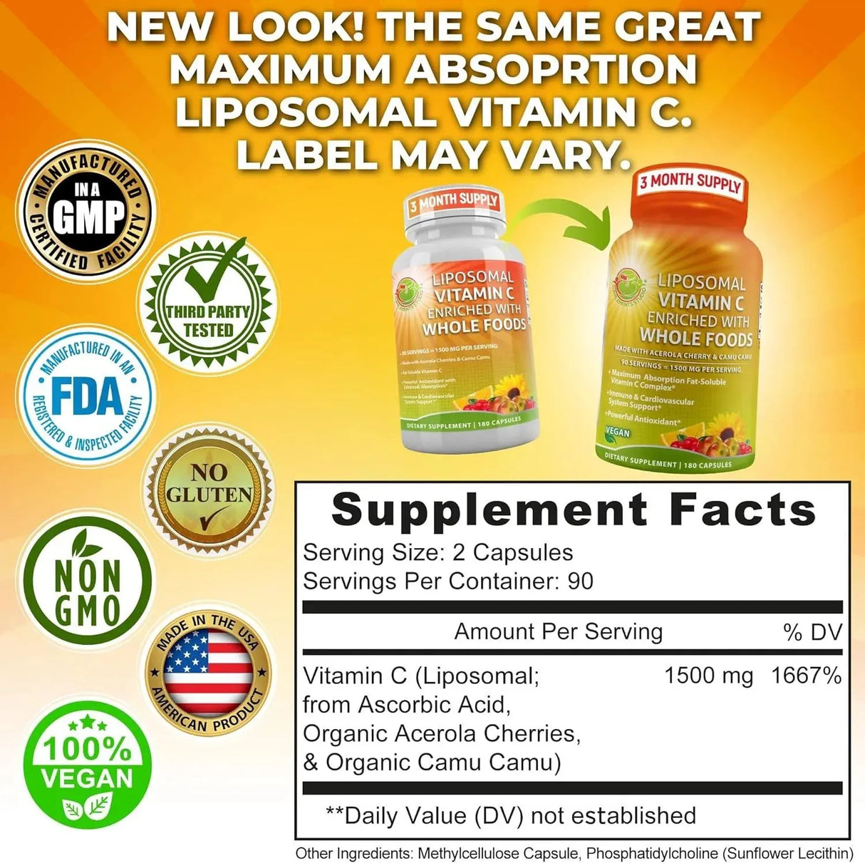 SUPPLEMENTS STUDIO - Supplements Studio Liposomal Vitamin C 1500Mg. 180 Capsulas - The Red Vitamin MX - Suplementos Alimenticios - {{ shop.shopifyCountryName }}