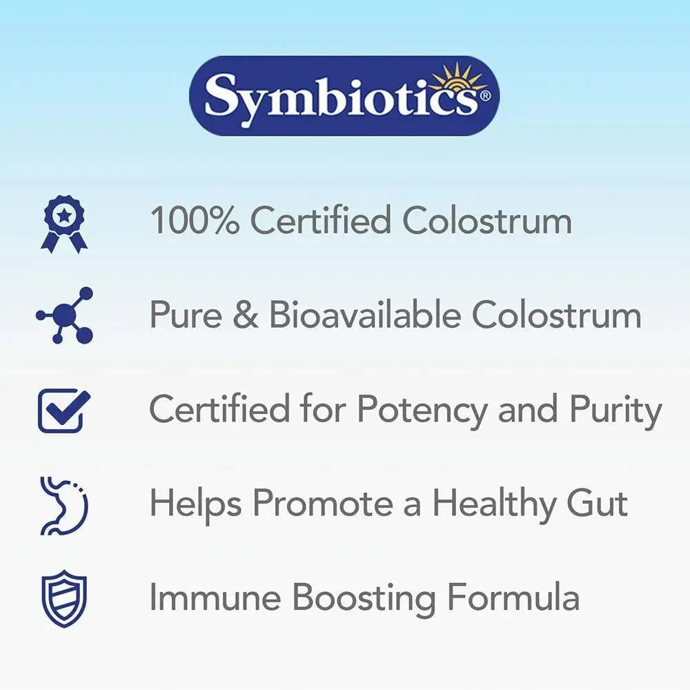 SYMBIOTICS - Symbiotics Colostrum 120 Capsulas - The Red Vitamin MX - Suplementos Alimenticios - {{ shop.shopifyCountryName }}