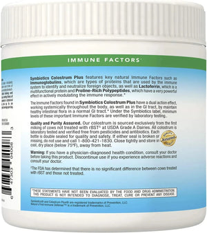 SYMBIOTICS - Symbiotics Colostrum Plus Powder 180 Gr. - The Red Vitamin MX - Suplementos Alimenticios - {{ shop.shopifyCountryName }}