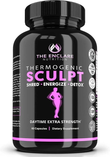 THE ENCLARE NUTRITION - The Enclare Nutrition Thermogenic Sculpt Fat-Burner 60 Capsulas - The Red Vitamin MX - Suplementos Alimenticios - {{ shop.shopifyCountryName }}