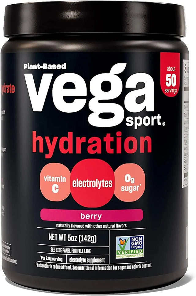 VEGA SPORT - Vega Sport Hydration Electrolyte Powder Berry 50 Servicios - The Red Vitamin MX - Suplementos Alimenticios - {{ shop.shopifyCountryName }}