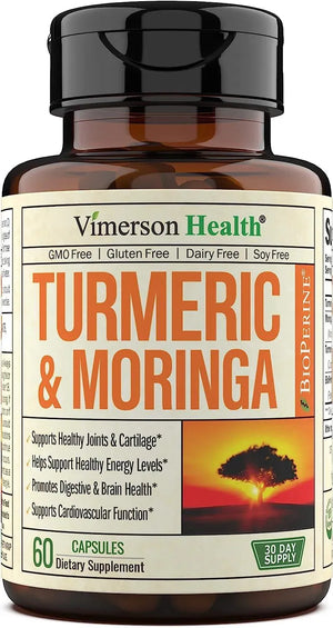 VIMERSON HEALTH - Vimerson Health Turmeric Curcumin & Moringa Leaves Extract 60 Capsulas - The Red Vitamin MX - Suplementos Alimenticios - {{ shop.shopifyCountryName }}
