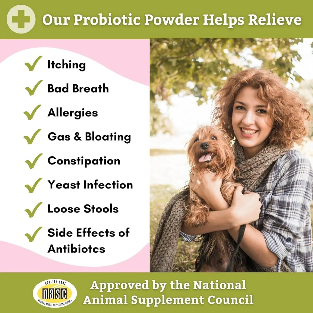 WHOLISTIC PET ORGANICS - Wholistic Pet Organics: Dog Probiotics and Digestive Enzymes Powder 57Gr. - The Red Vitamin MX - Probióticos Para Perros - {{ shop.shopifyCountryName }}