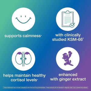 YOUTHEORY - Youtheory Ashwagandha+GABA 60 Capsulas - The Red Vitamin MX - Suplementos Alimenticios - {{ shop.shopifyCountryName }}