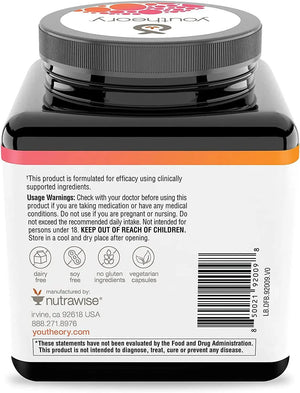 YOUTHEORY - Youtheory Daily Fat Burner 60 Capsulas - The Red Vitamin MX - Suplementos Alimenticios - {{ shop.shopifyCountryName }}
