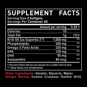 ZEAL NATURALS - Zeal Naturals Antarctic Krill Oil 1000Mg. 120 Capsulas Blandas - The Red Vitamin MX - Suplementos Alimenticios - {{ shop.shopifyCountryName }}