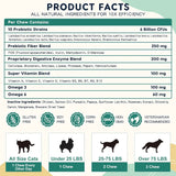 ZEBORA - Zebora Probiotics for Dogs Digestive Health 120 Masticables - The Red Vitamin MX - Probióticos Para Perros - {{ shop.shopifyCountryName }}