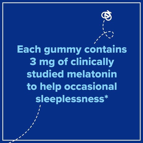 Zarbee's Naturals Adult Sleep with Melatonin Supplement Gummies 60 Gomitas