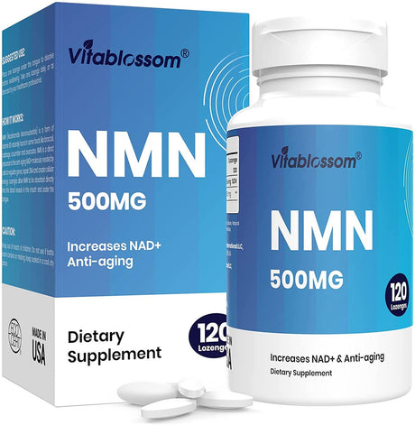 Vitablossom Sublingual NMN 500Mg. 120 Tabletas - The Red Vitamin