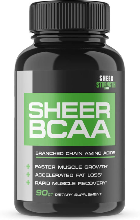 Sheer Strength Labs SHEER BCAA 90 Capsulas - The Red Vitamin