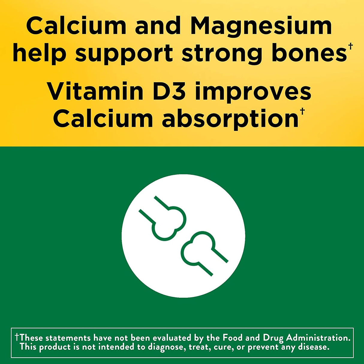 Nature Made Calcium Magnesium Zinc with Vitamin D3 300 Tabletas