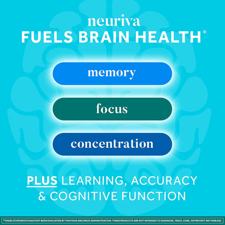 Neuriva Brain Health Plus Brain Supplement For Memory 30 Capsulas