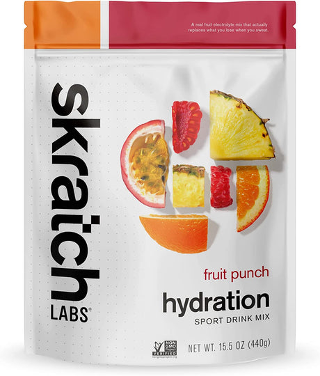 Skratch Labs Hydration Powder Sport Drink Mix 20 Servicios