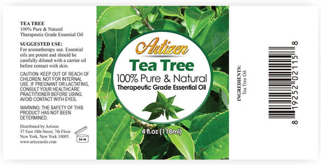 Artizen Tea Tree Essential Oil 4Oz.