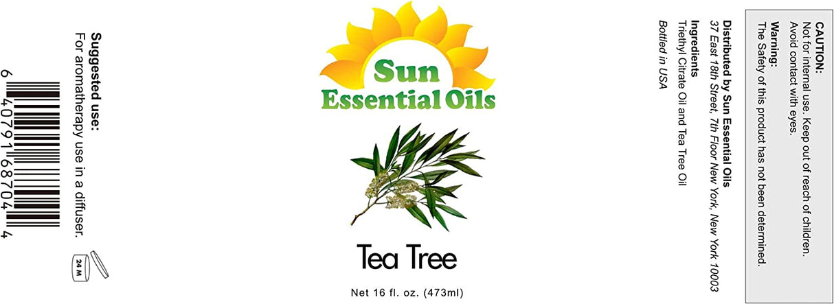 Sun Essential Oils Tea Tree 16Oz. – The Red Vitamin MX