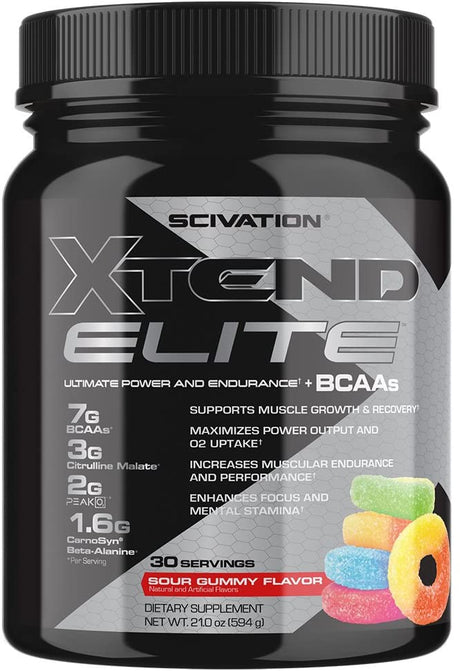 Scivation XTEND Elite BCAA 30 Servicios - The Red Vitamin