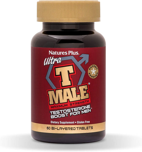 Natures Plus Ultra T Male Testosterone Booster 60 Tabletas - The Red Vitamin