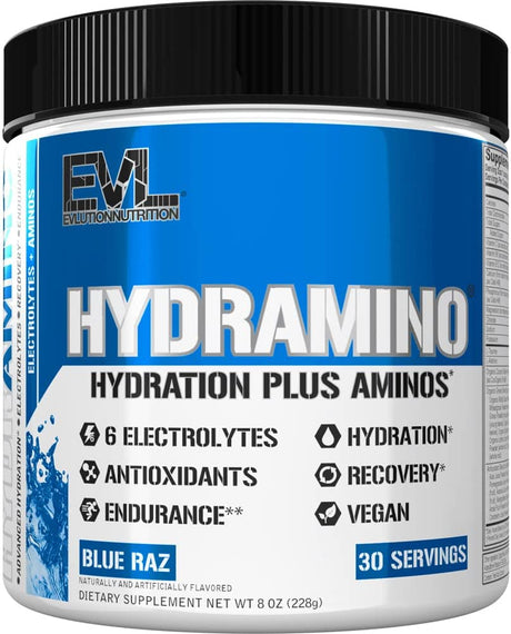 Evlution Nutrition hydramino Complete Hydration 30 Servicios