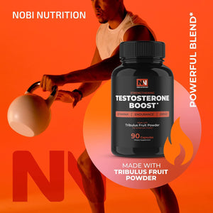 Nobi Nutrition Premium Testosterone Booster 90 Capsulas