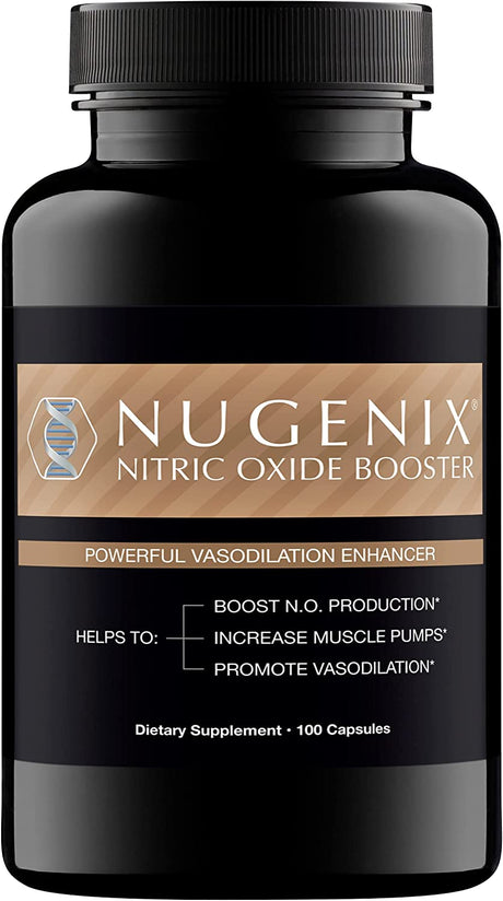 Nugenix Nitric Oxide Booster Supplement 100 Capsulas
