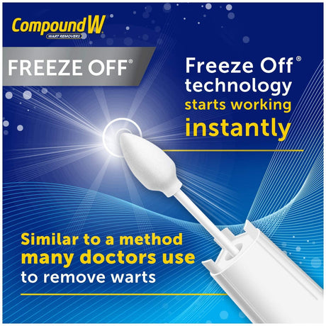 Compound W Freeze Off Wart Remover 8 Aplicaciones - The Red Vitamin