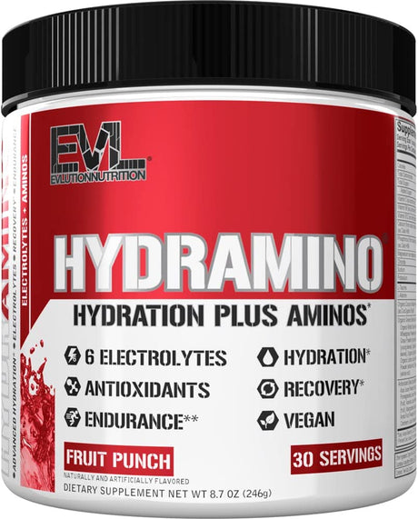 Evlution Nutrition hydramino Complete Hydration 30 Servicios
