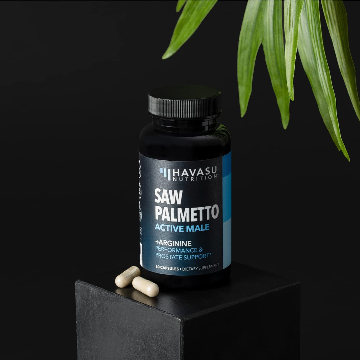 Havasu Nutrition Saw Palmetto Active Male L-Arginine 60 Capsulas