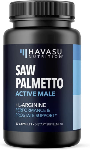 Havasu Nutrition Saw Palmetto Active Male L-Arginine 60 Capsulas