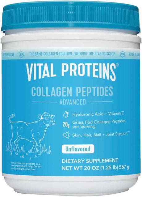 Vital Proteins Collagen Peptides Advanced Powder 20Oz. - The Red Vitamin MX