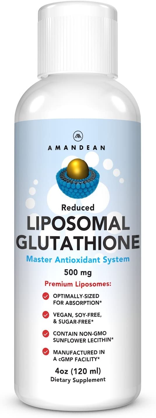 Amandean Liposomal Glutathione 500Mg. 120Ml.