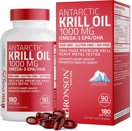 Bronson Antarctic Krill Oil 1000Mg.