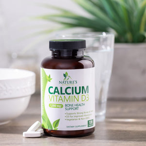 Nature´s Nutrition Calcium Vitamin D3 120 Tabletas