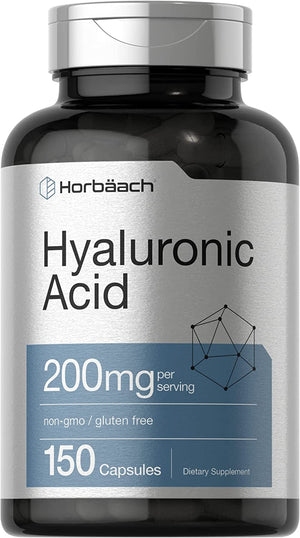 Horbaach Hyaluronic Acid 200Mg. 150 Capsulas