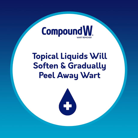 Compound W Maximum Strength Fast Acting Liquid Wart Remover 9Ml.