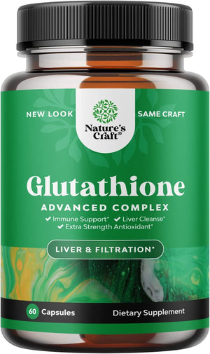 Natures Craft Glutathione Advanced Complex 60 Capsulas
