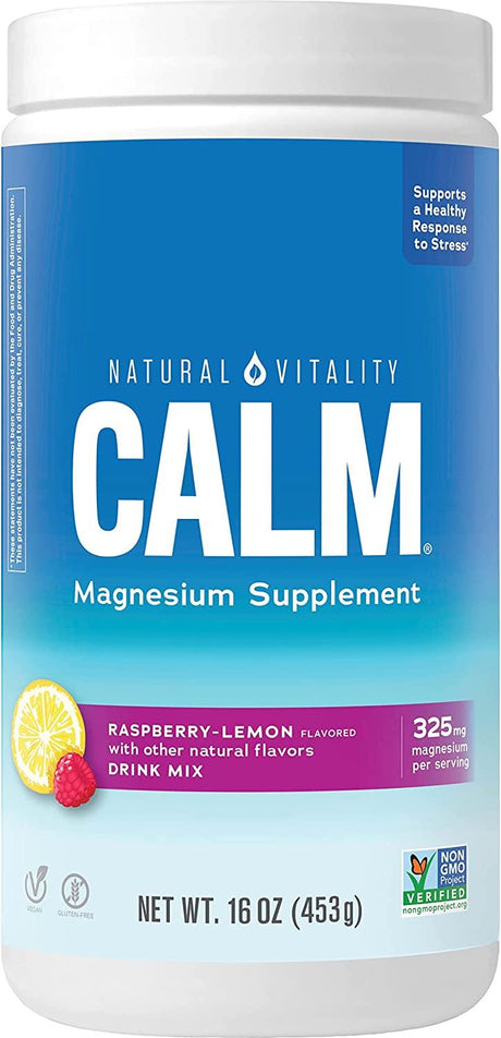 Natural Vitality Calm The Anti-Stress Drink Mix 16Oz. - The Red Vitamin MX
