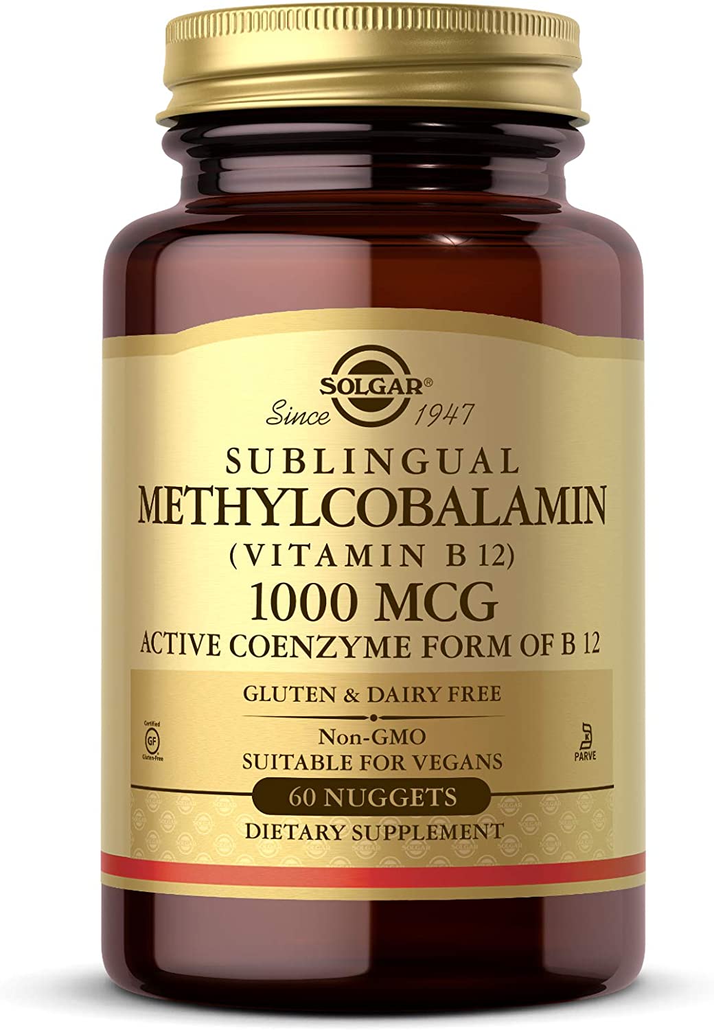 Solgar Methylcobalamin B12 1000Mcg. 60 Servicios