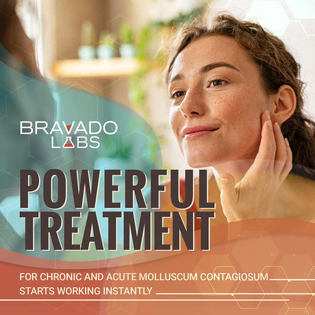Bravado Labs Premium Molluscum Contagiosum Treatment 1Oz.