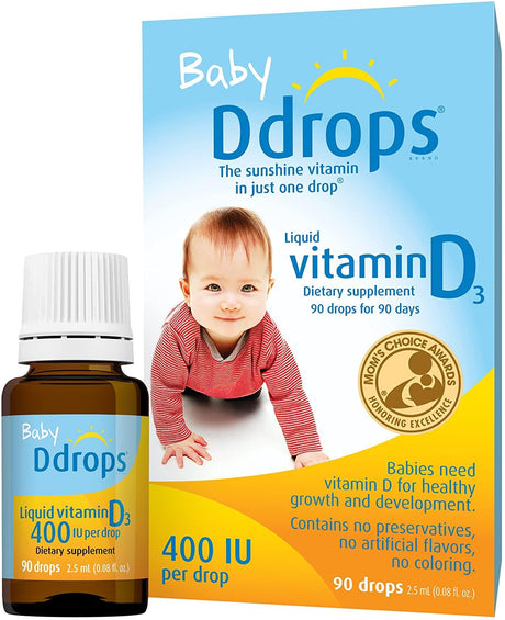 Baby Ddrops 400IU 90 Gotas - The Red Vitamin