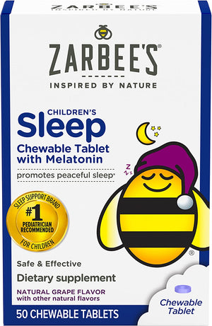 Zarbee's Naturals Children's Sleep 50 Tabletas Masticables