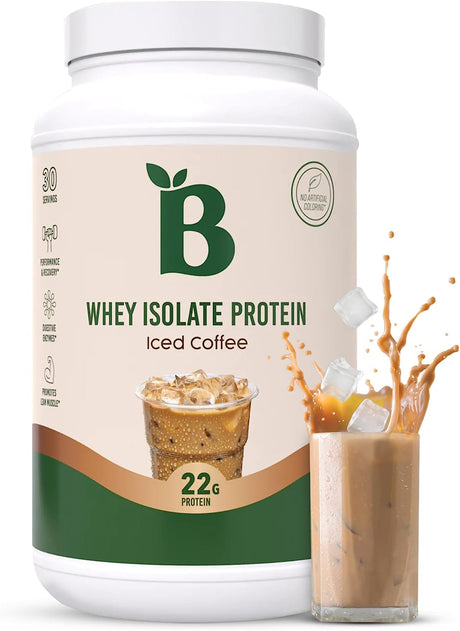 Bloom Nutrition Whey Isolate Protein Powder 30 Servicios
