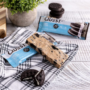 Quest Nutrition Cookies & Cream Protein Bars 12 Barras