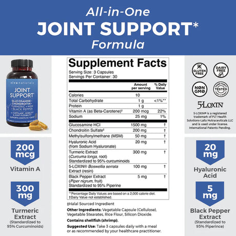 Viva Naturals Joint Support 90 Capsulas