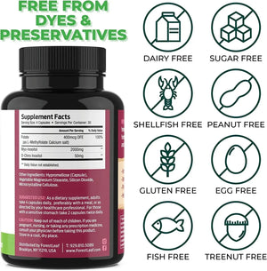 FOREST LEAF - Forest Leaf Myo and D-Chiro Inositol 120 Capsulas - The Red Vitamin MX - Suplementos Alimenticios - {{ shop.shopifyCountryName }}
