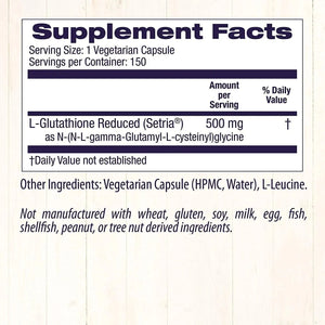 HEALTHY ORIGINS - Healthy Origins L-Glutathione 500Mg. 150 Capsulas - The Red Vitamin MX - Suplementos Alimenticios - {{ shop.shopifyCountryName }}