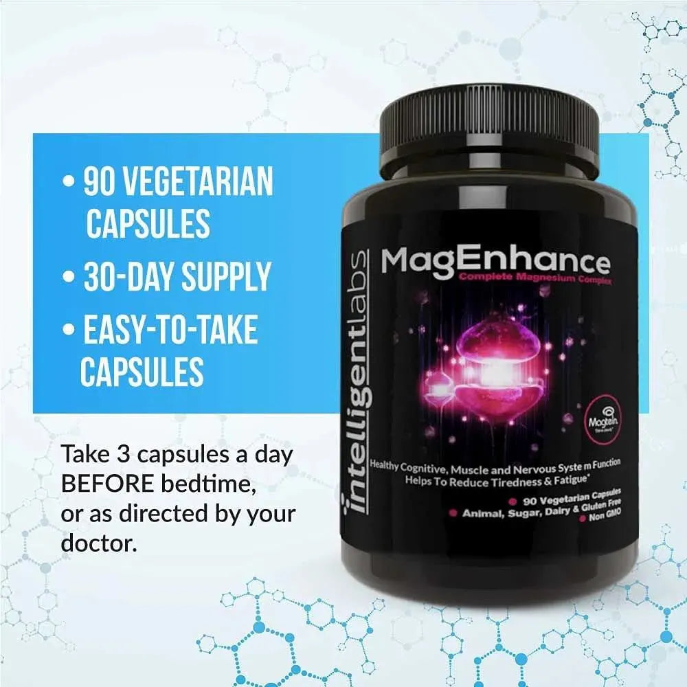INTELLIGENT LABS - Intelligent Labs MagEnhance 90 Capsulas - The Red Vitamin MX - Suplementos Alimenticios - {{ shop.shopifyCountryName }}