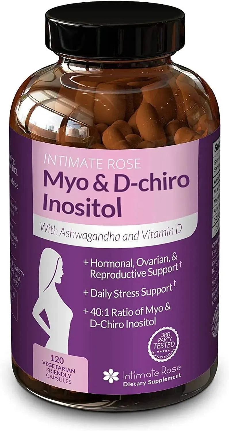 Intimate Rose Myo-Inositol & D-Chiro Inositol 120 Capsulas – The Red Vitamin MX