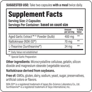 KYOLIC - Kyolic Aged Garlic Extract Formula 109, Blood Pressure Health 240 Capsulas - The Red Vitamin MX - Suplementos Alimenticios - {{ shop.shopifyCountryName }}