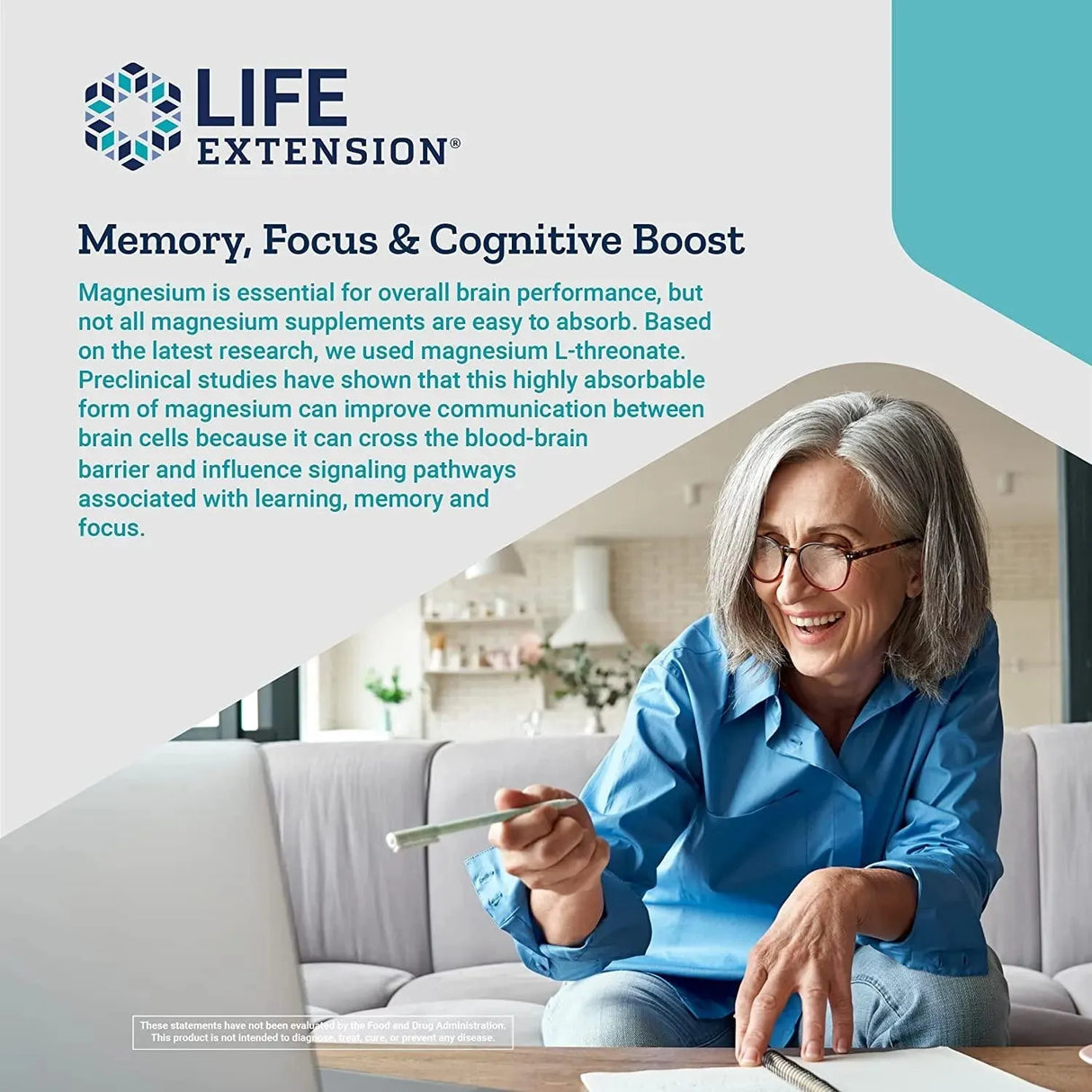 LIFE EXTENSION - Life Extension Neuro-Mag Magnesium L-Threonate 90 Capsulas - The Red Vitamin MX - Suplementos Alimenticios - {{ shop.shopifyCountryName }}